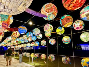 宮城「台湾ランタン祭」台湾と仙台の友情を灯す544のランタン！